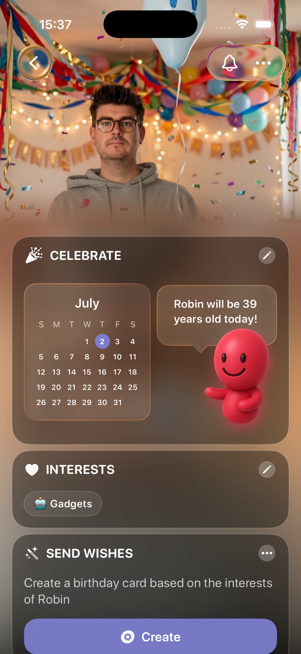 Birthday Buddy details screenshot